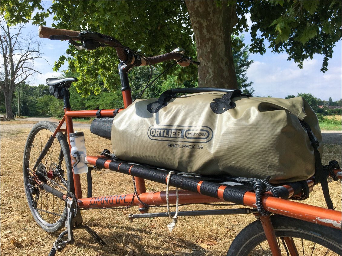 Si on compare attentivement le sac est légèrement moins gros qu'aux premiers jours.