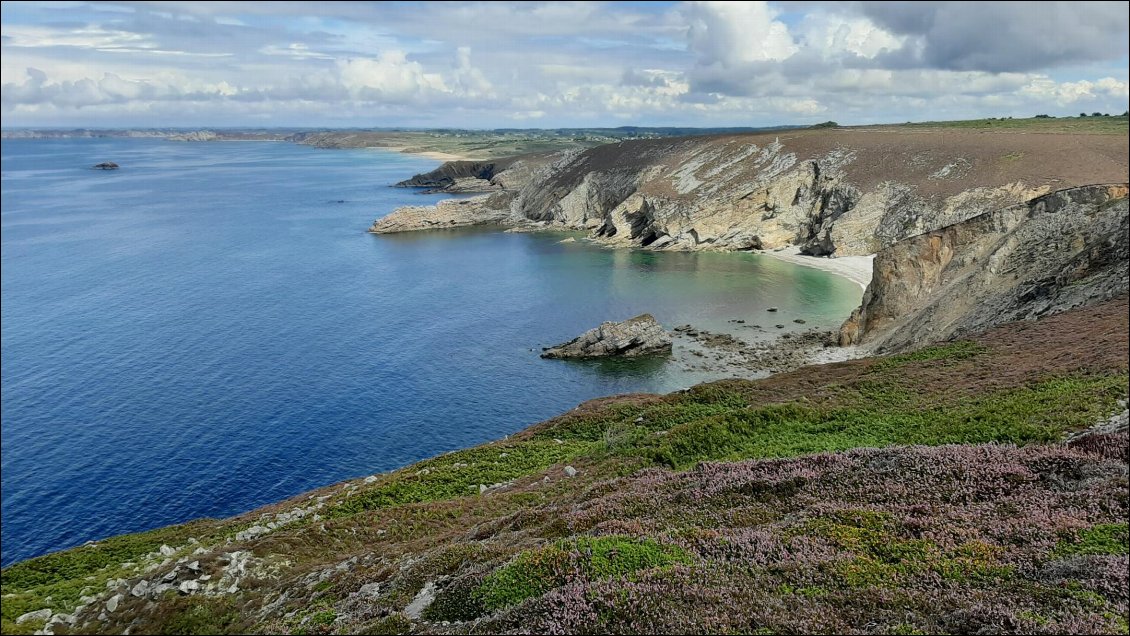 Cap de la Chèvre, versant W