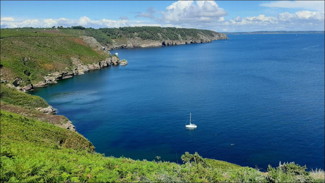 Cap de la Chèvre, versant E