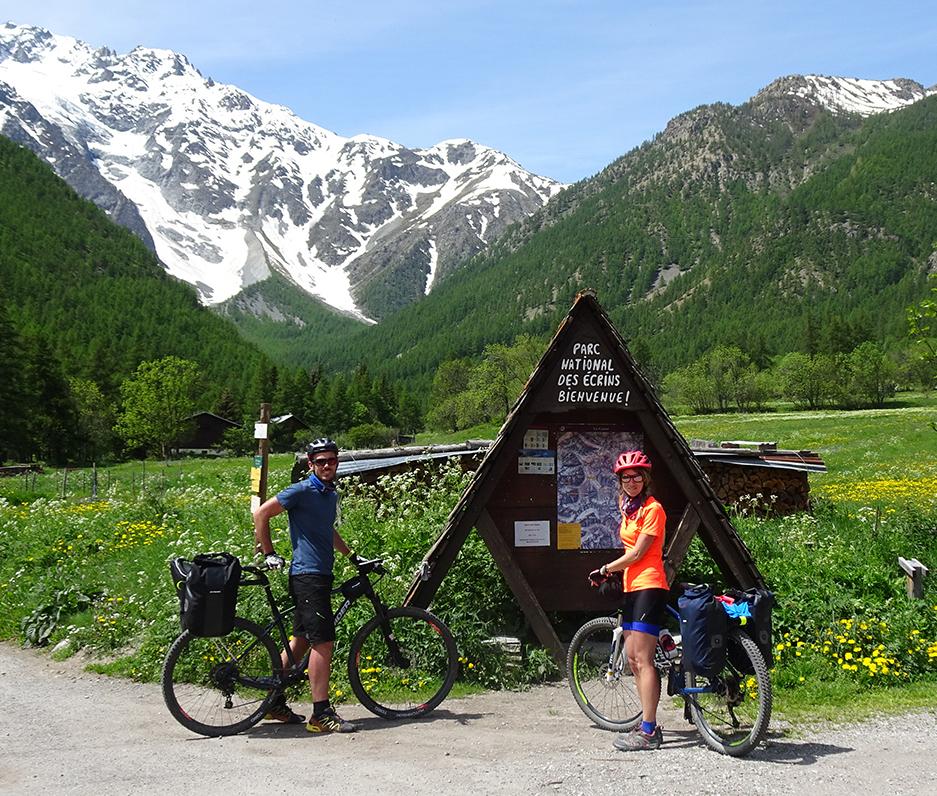 Couverture de 5 jours à VTT autour du massif des Ecrins