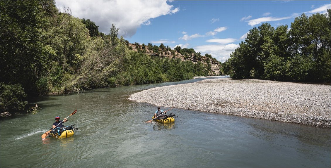 Bikeraft : combo ludique VTT + packraft !
Photo la rédac'