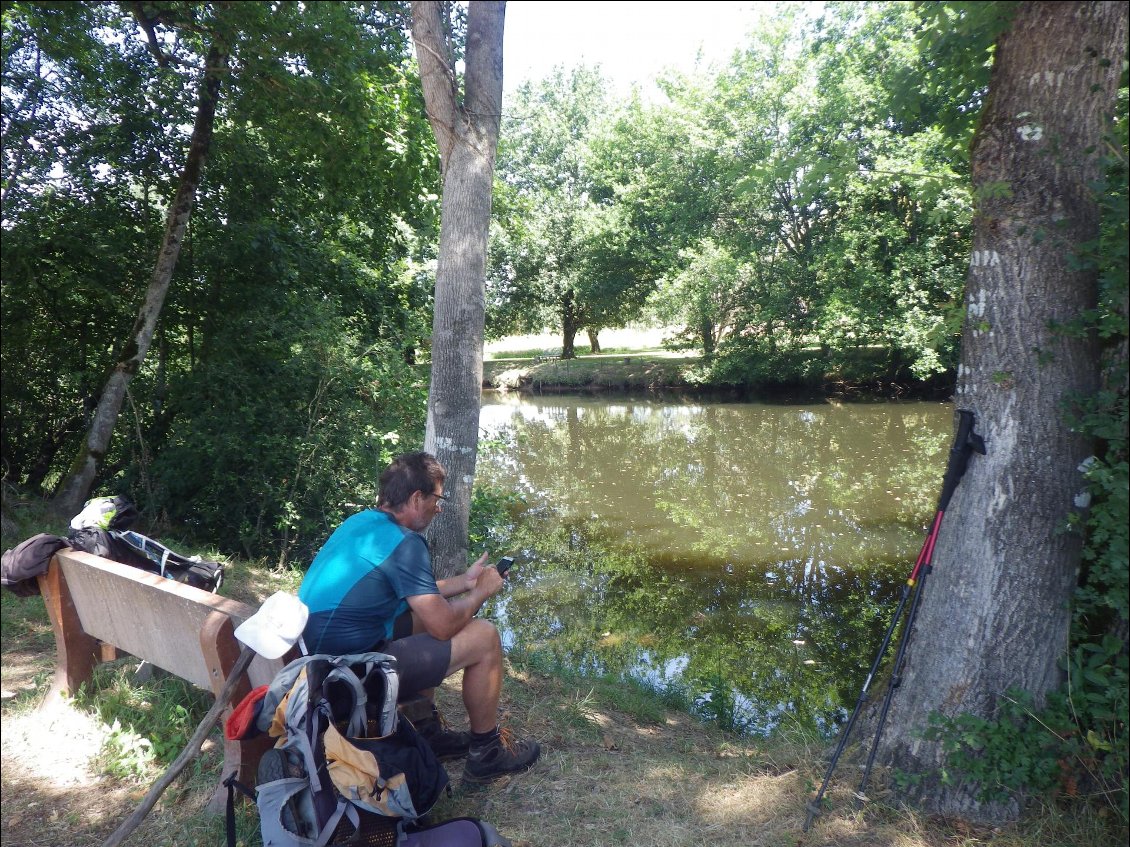 Pause de midi à St Viance
