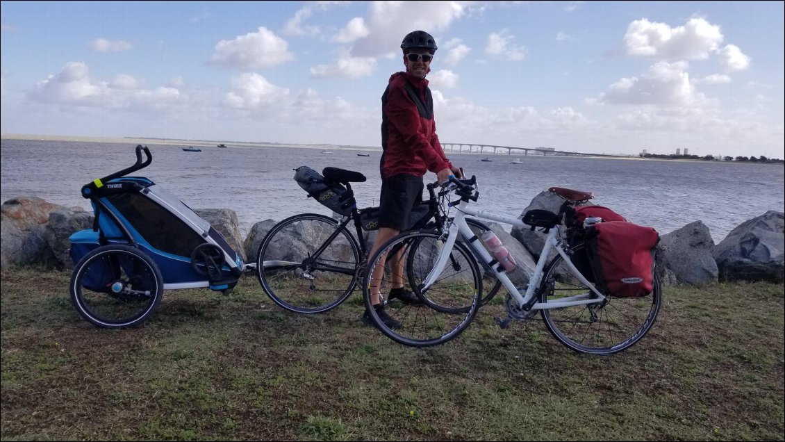 Couverture de 8 jours de velo avec mini-minimoy sur la velofrancette, la loire à vélo et la vélodyssée