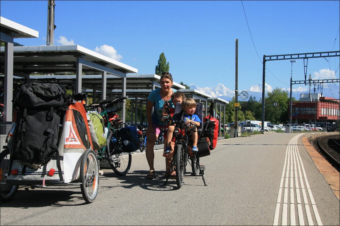 J11 : Thun... des trains, des vélos et l'Oberland !