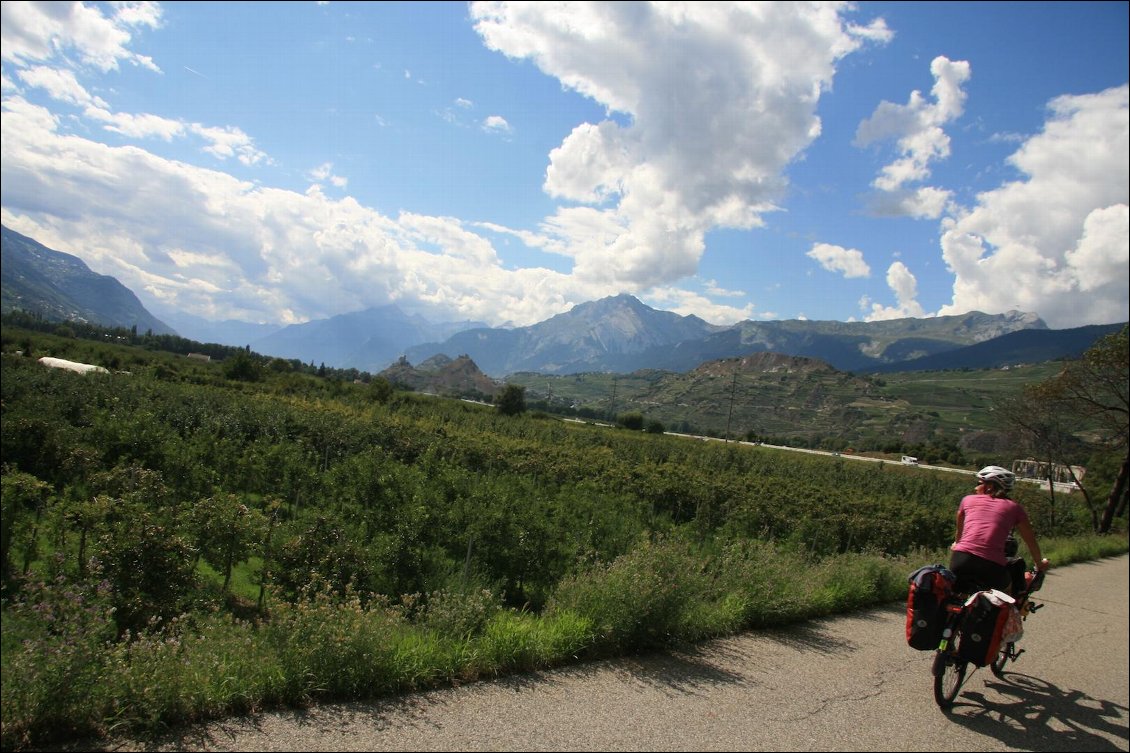 J22 : Véloroute N°1 jusqu'à Sion