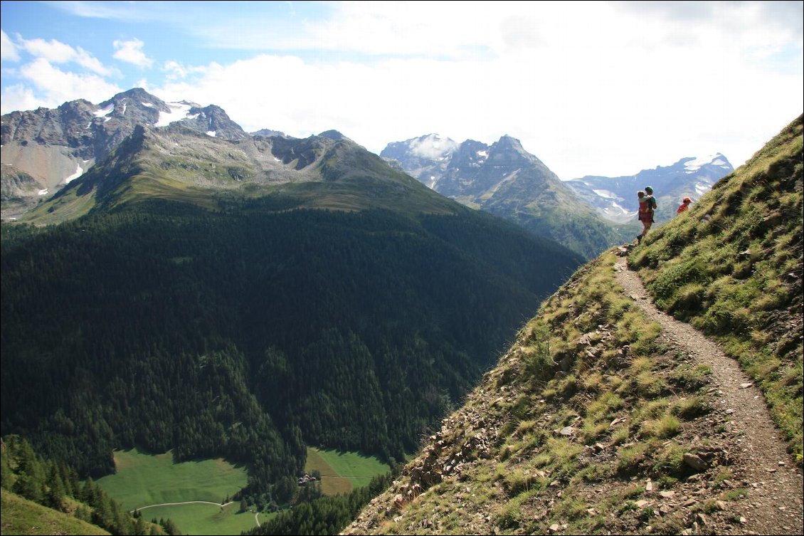 J17 : rando en balcon au dessus de la Binntal, entre Fald et Binn