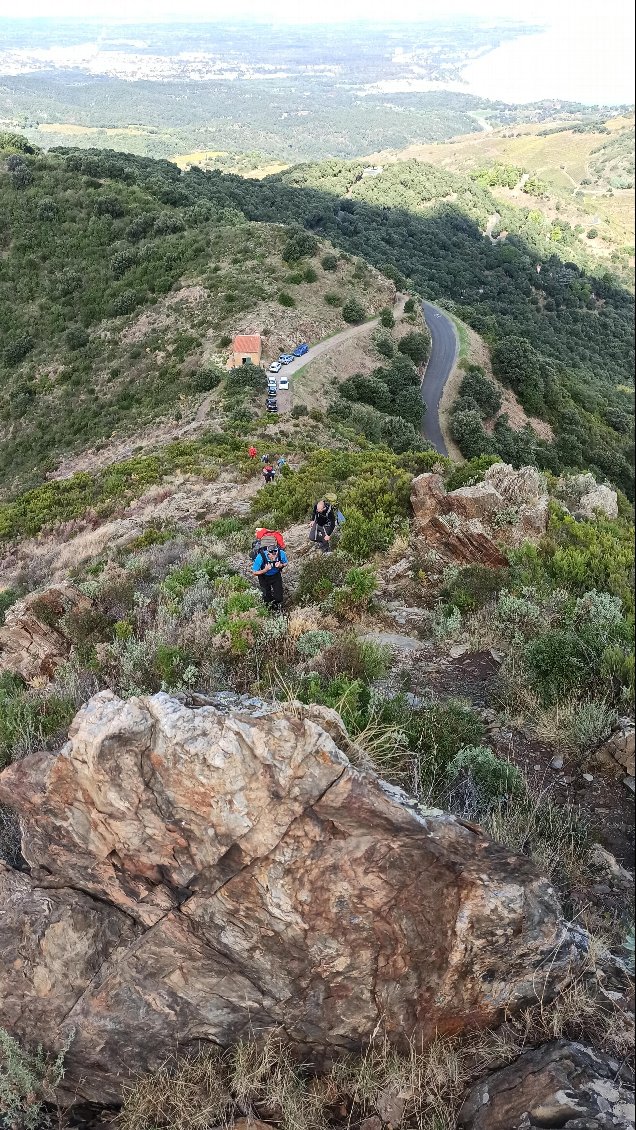 La Montée vers le fort de Taillefer est assez rude 