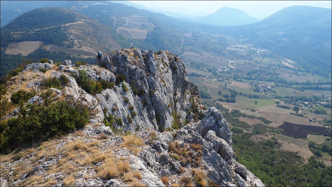 J67 : les magnifiques crêtes des Baronnies