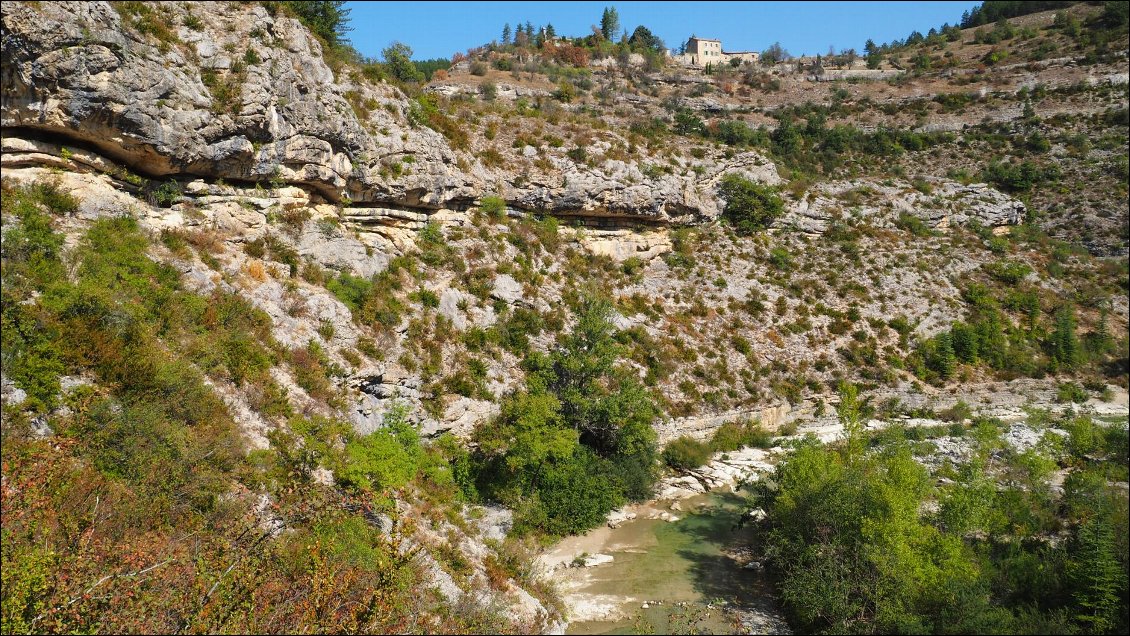 J68 : les gorges de la Méouge