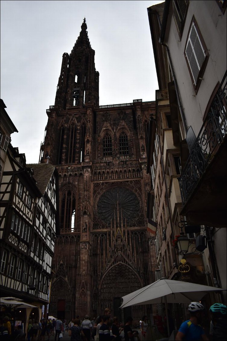 La cathédrale de Strasbourg.