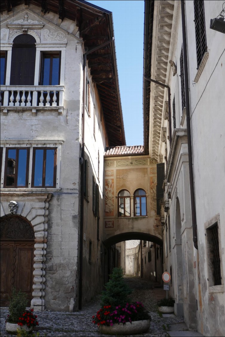 La vieille ville de Feltre.