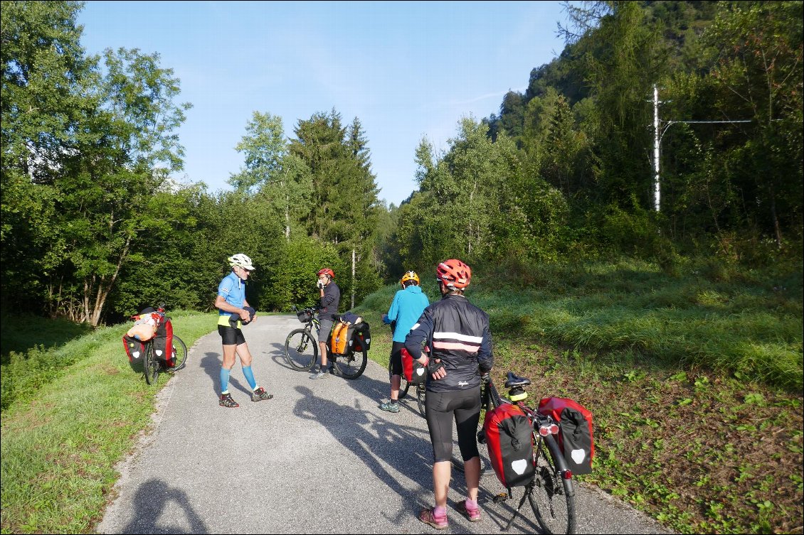 Piste très agréable en forêt.