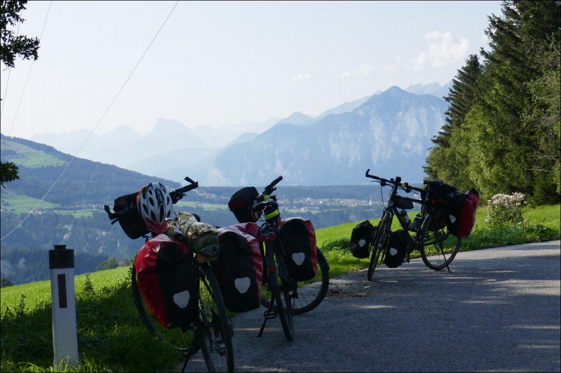 Arrivée près d'Innsbrück