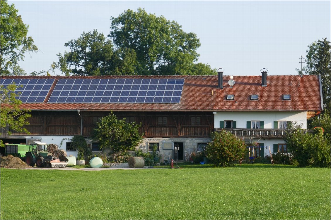 Ferme typique près de Munich.