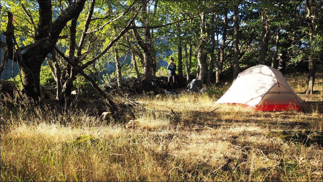 J46 : la crête inespérée pour notre bivouac au col de Bardou