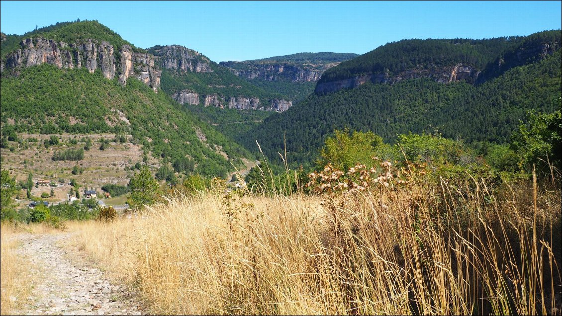 J52 : descente sur les gorges de Trevezel
