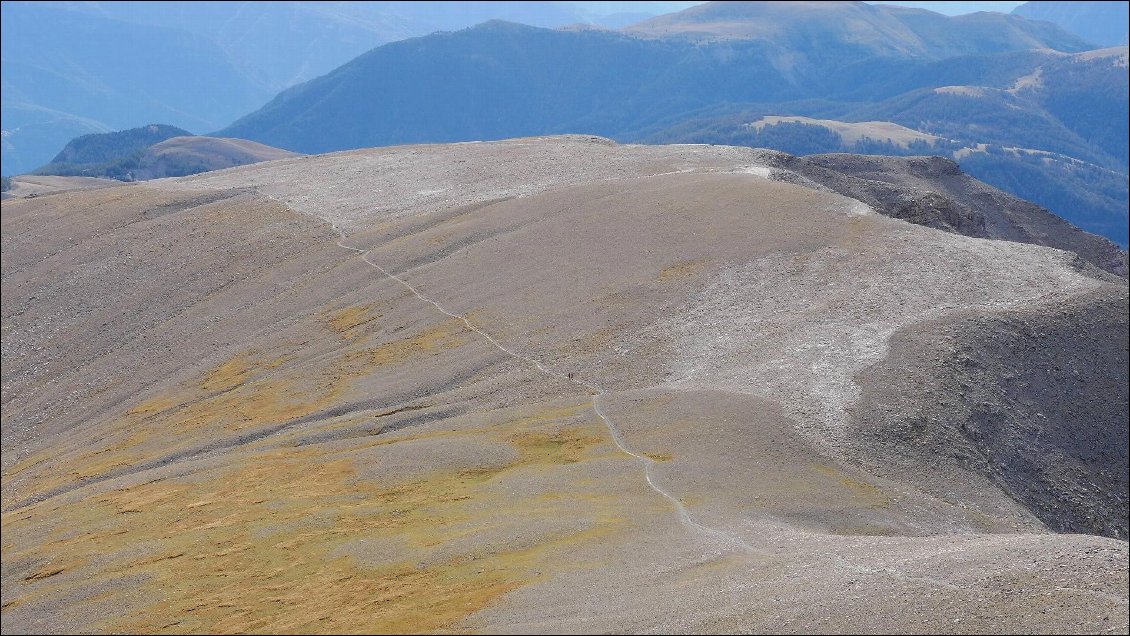 J78 : un peu après le col de Crousette.