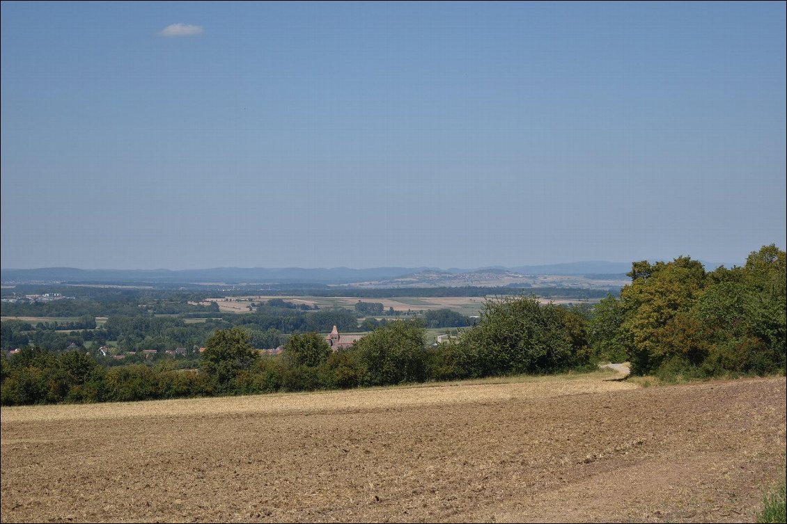 Marmoutier là en-bas.