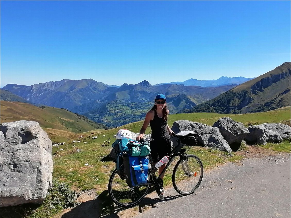 J4 : en haut du col d'Aubisque