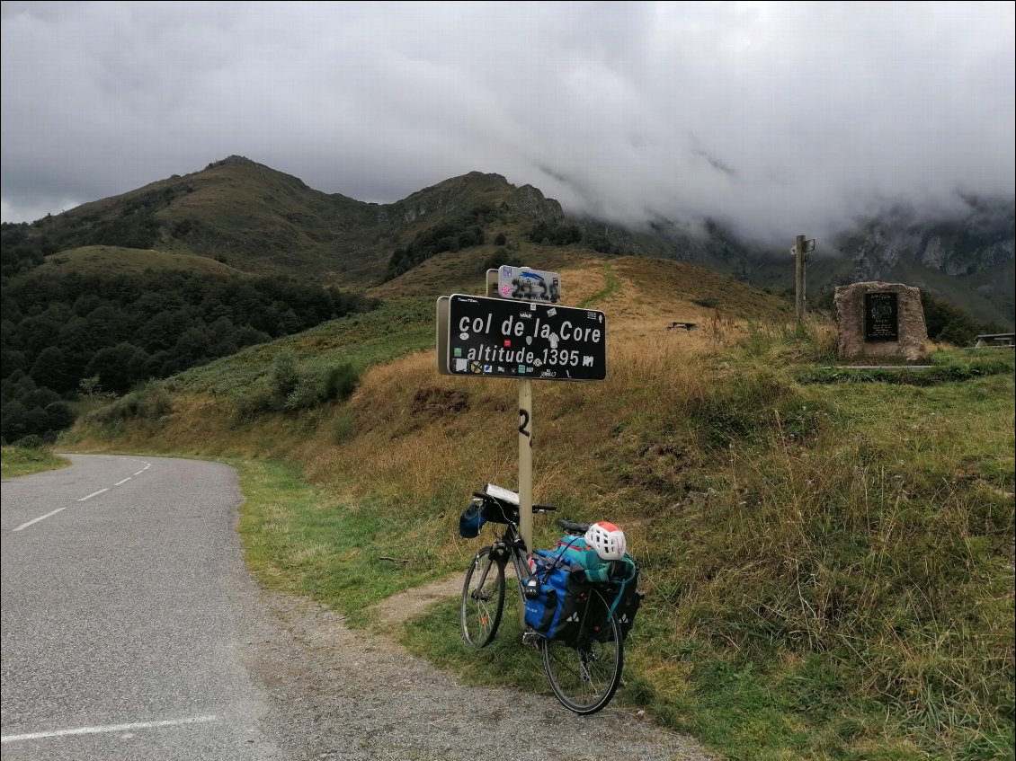 J8 : col de la core, 1er col en Ariège, c'est magnifique !!! 