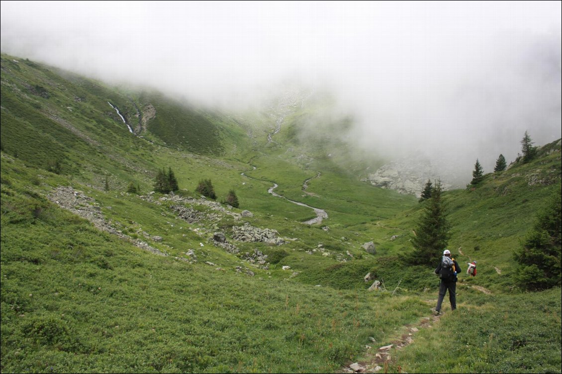 arrivée au lac Tournant