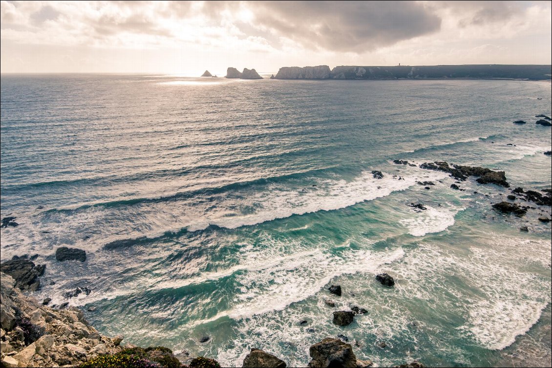 Petite éclaircie sur les Tas de Pois