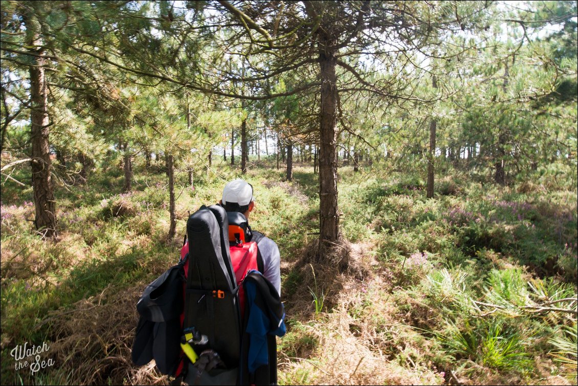 Recherche du 1er bivouac.