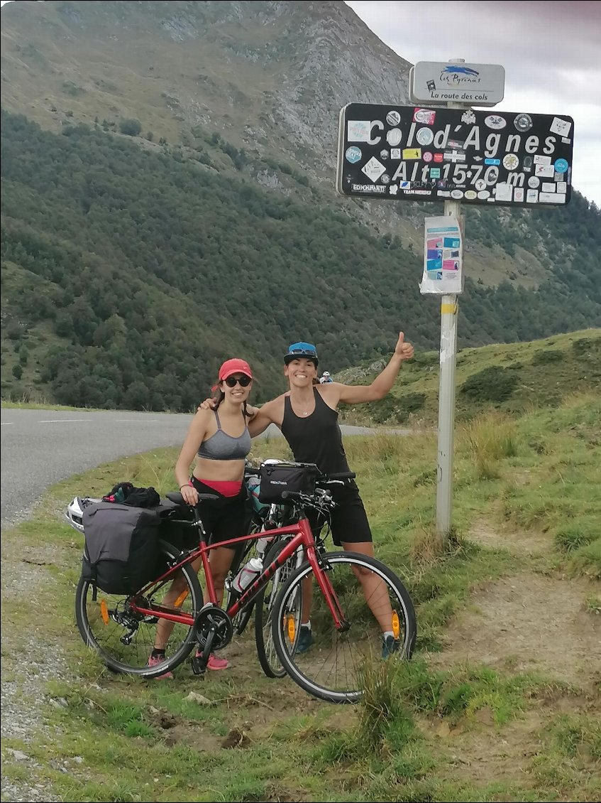 J9 : 1er col de montagne pour Marie, elle s'est débrouillée comme une pro !