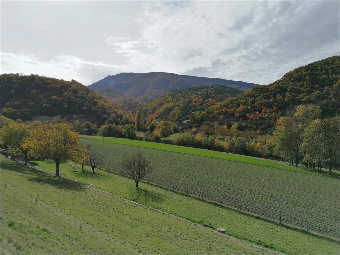 La Paillette (26) sous les couleurs de l'automne