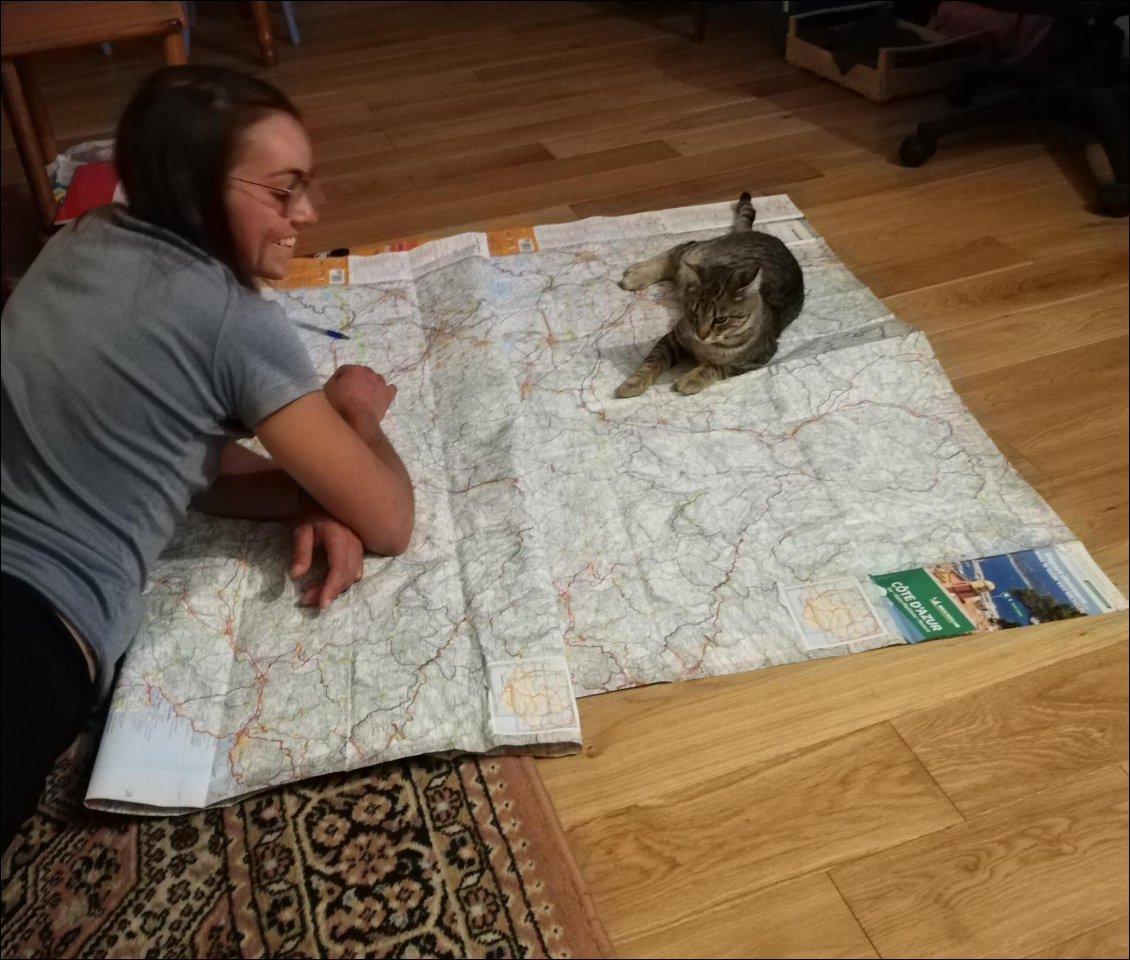 J29 : bilan des routes explorées avec l'aide précieuse du chat !