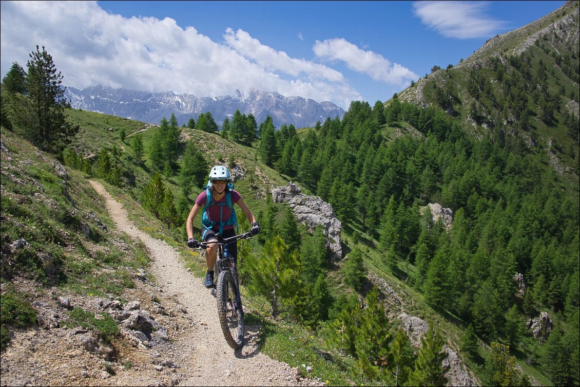 Queyras. Boucle à VTT BUL.