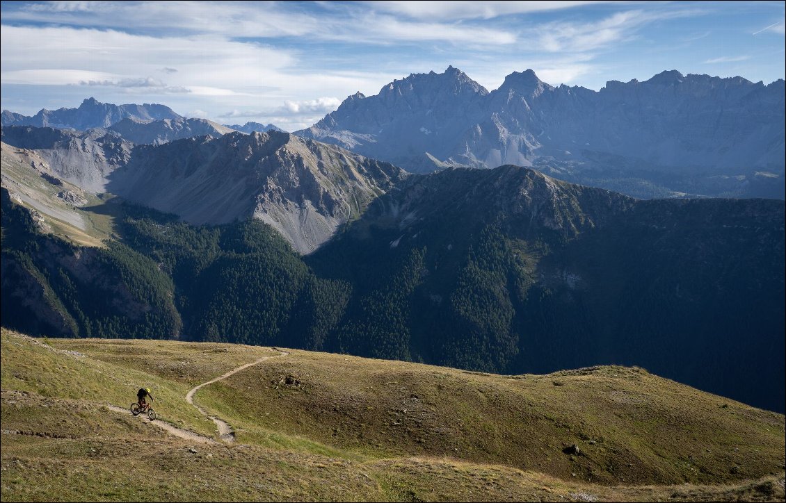 Les single-tracks de rêve du Queyras !