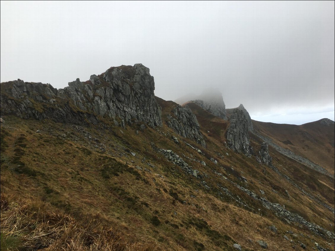 Descente du puy de Sancy par le Val de Courre : recommandé !