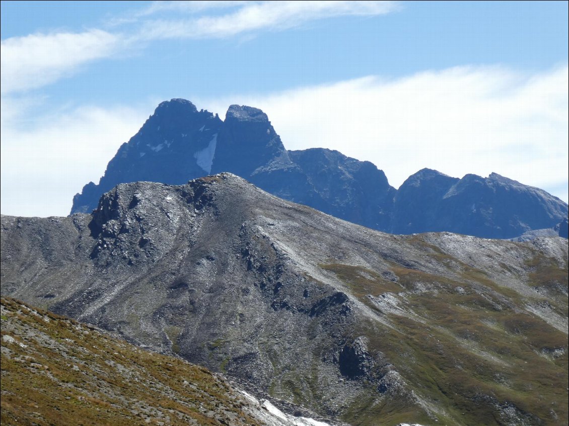 Du col Agnel Le Viso "maitre des lieux"