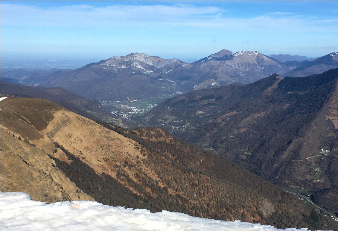 Vue sur le Piémont