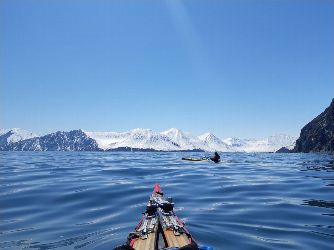 Kayak & Ski au Kamtchatka
Photo Paul Jouet et Maud Sevaux