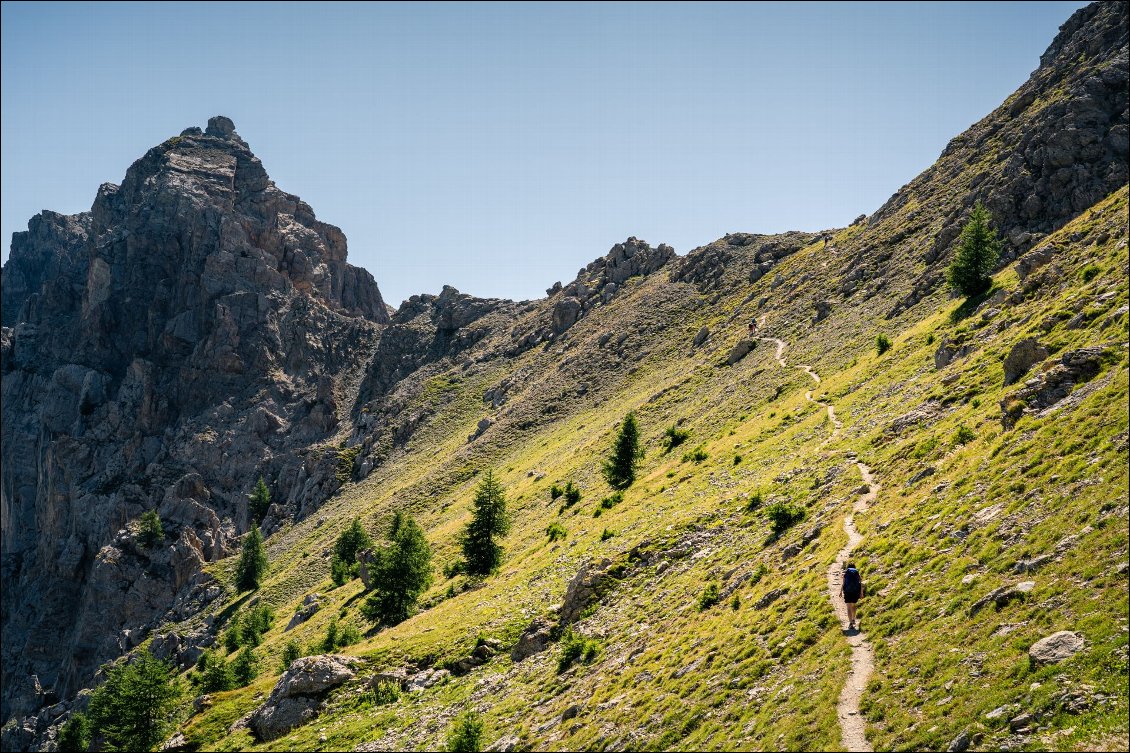 Col du Gyp en ligne de mire.