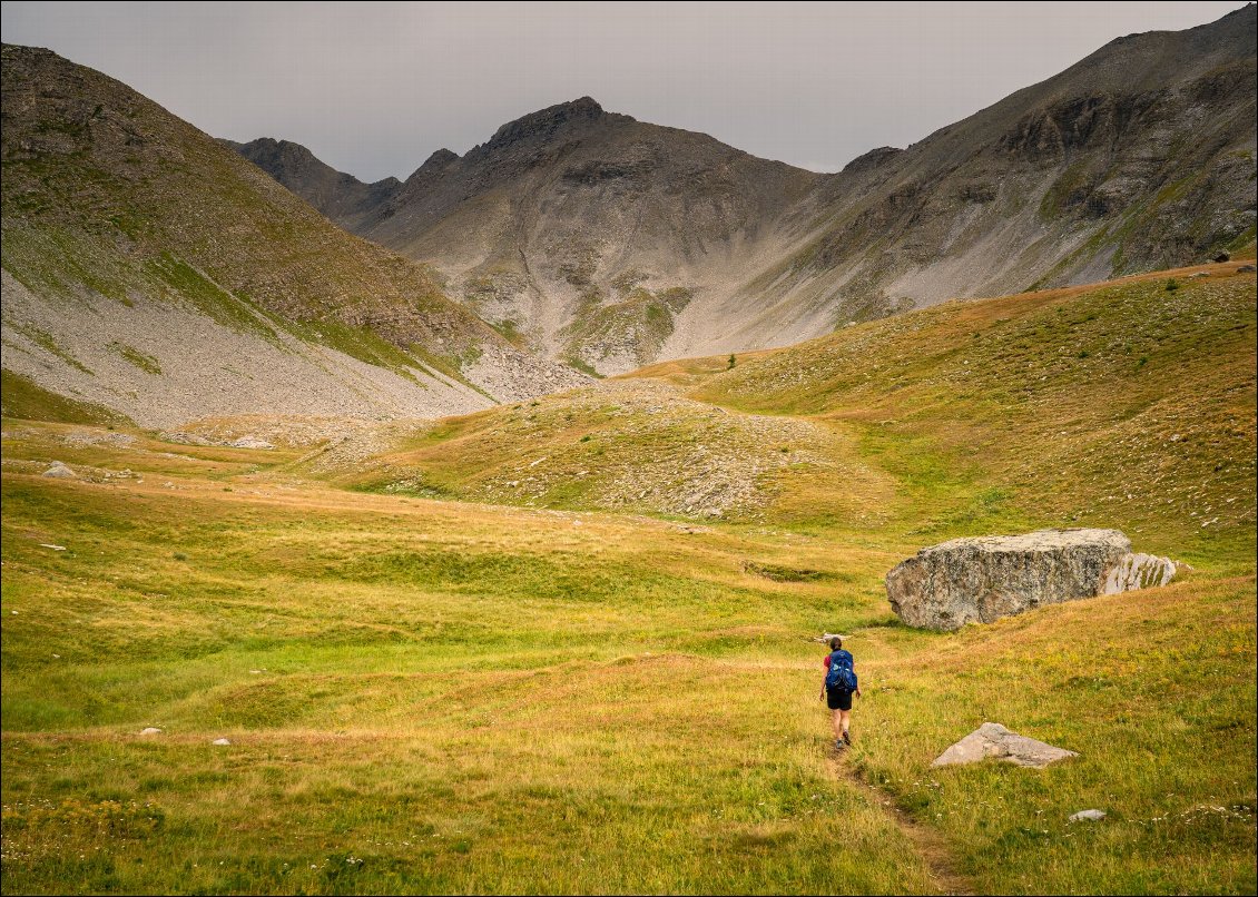 Vallon de l'Estrop, seuls.