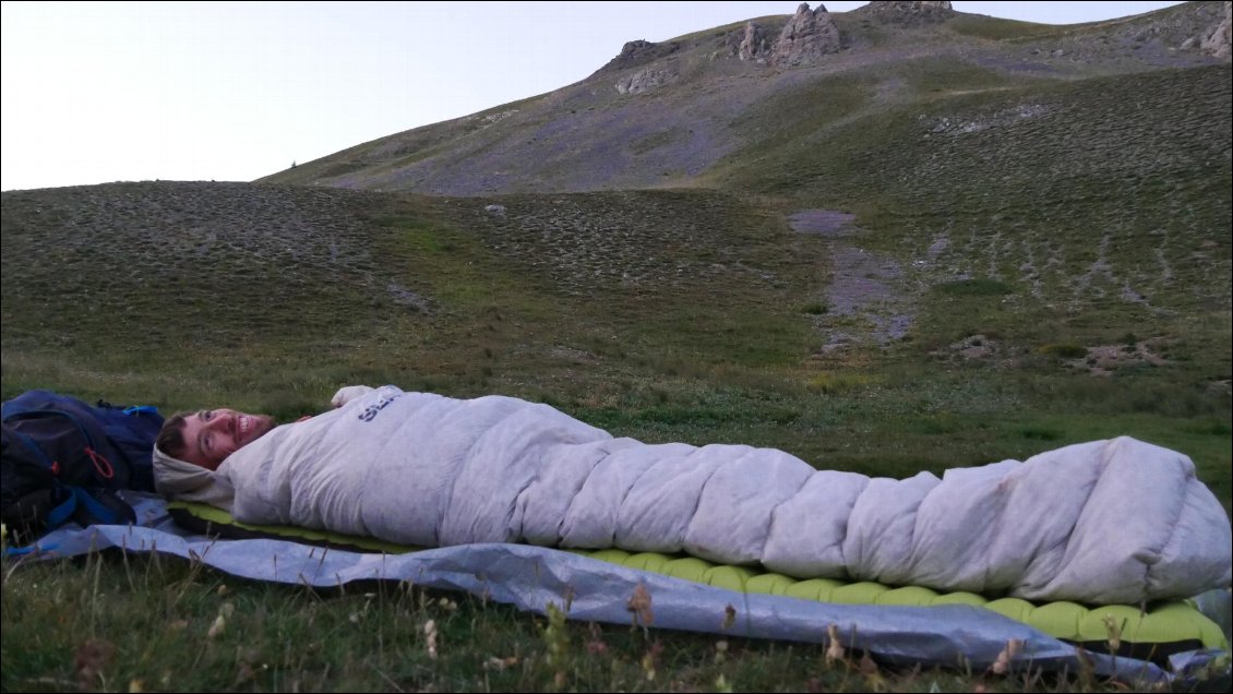 Bivouac à la belle étoile... enfin elles sont pas encore là