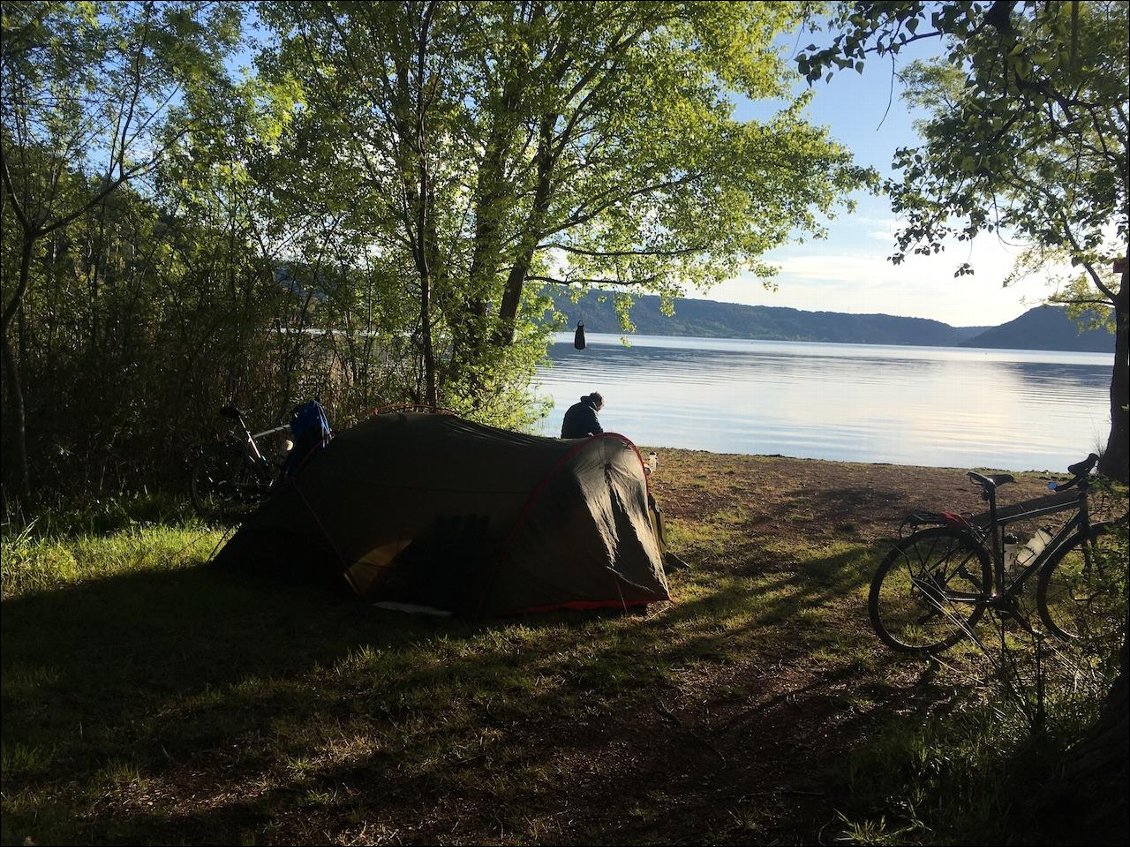 Camping sauvage très agréable