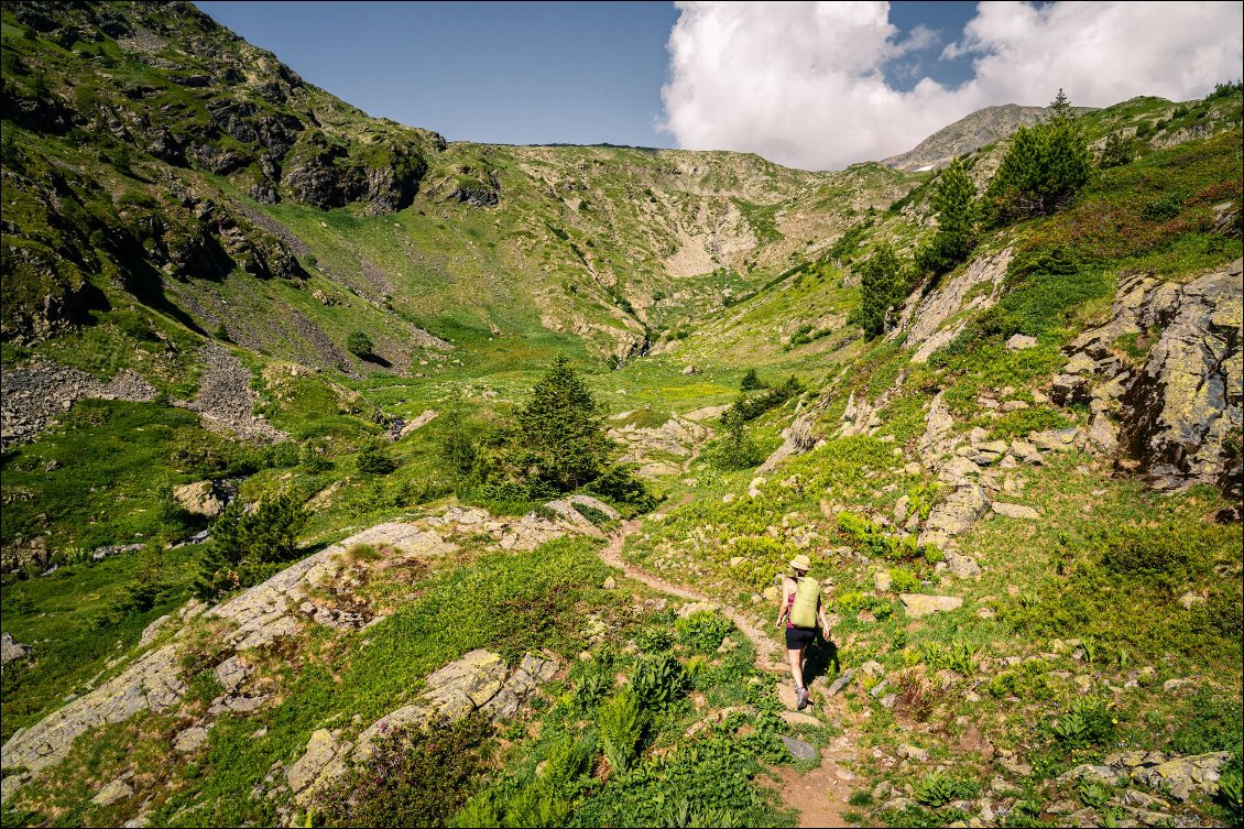Dans la montée, on est heureux de grimper ensemble.