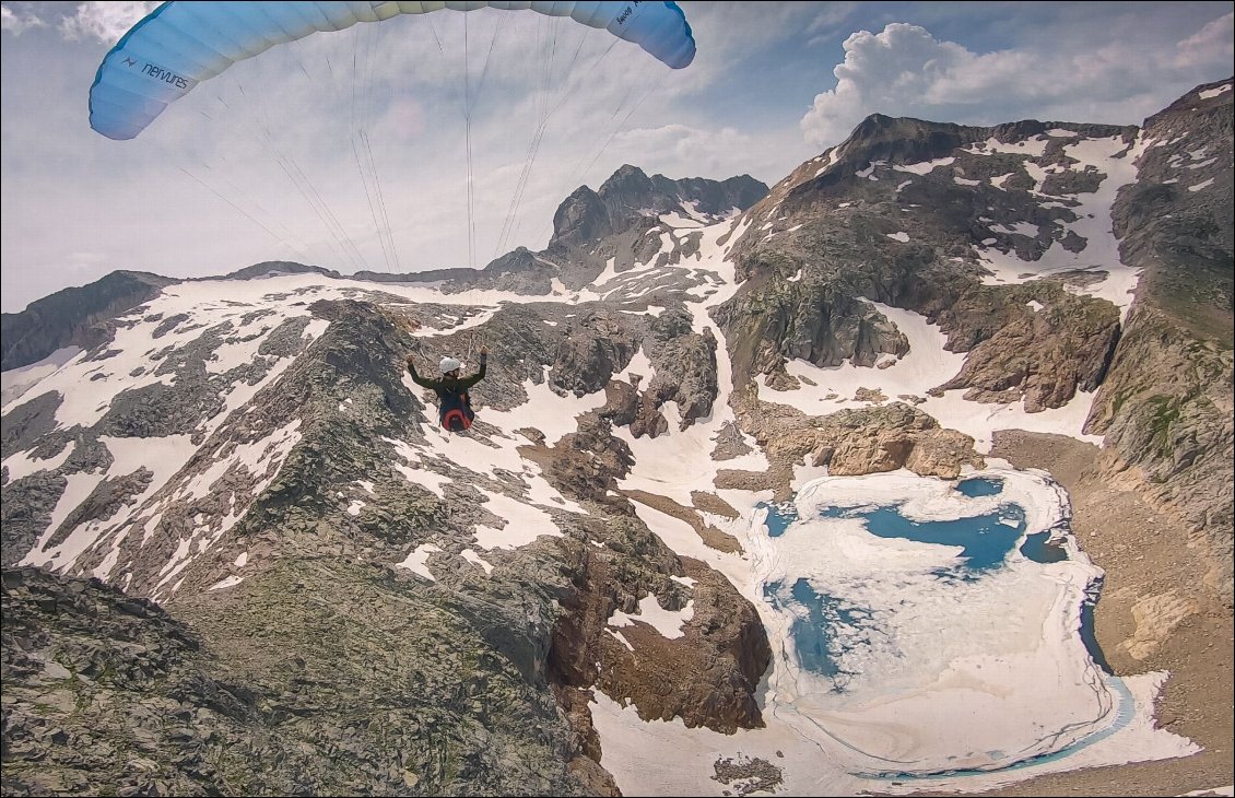 Le lac Glacé, qui porte bien son nom !