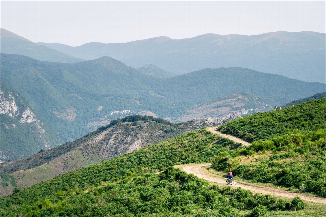 Descente vers la vallée.