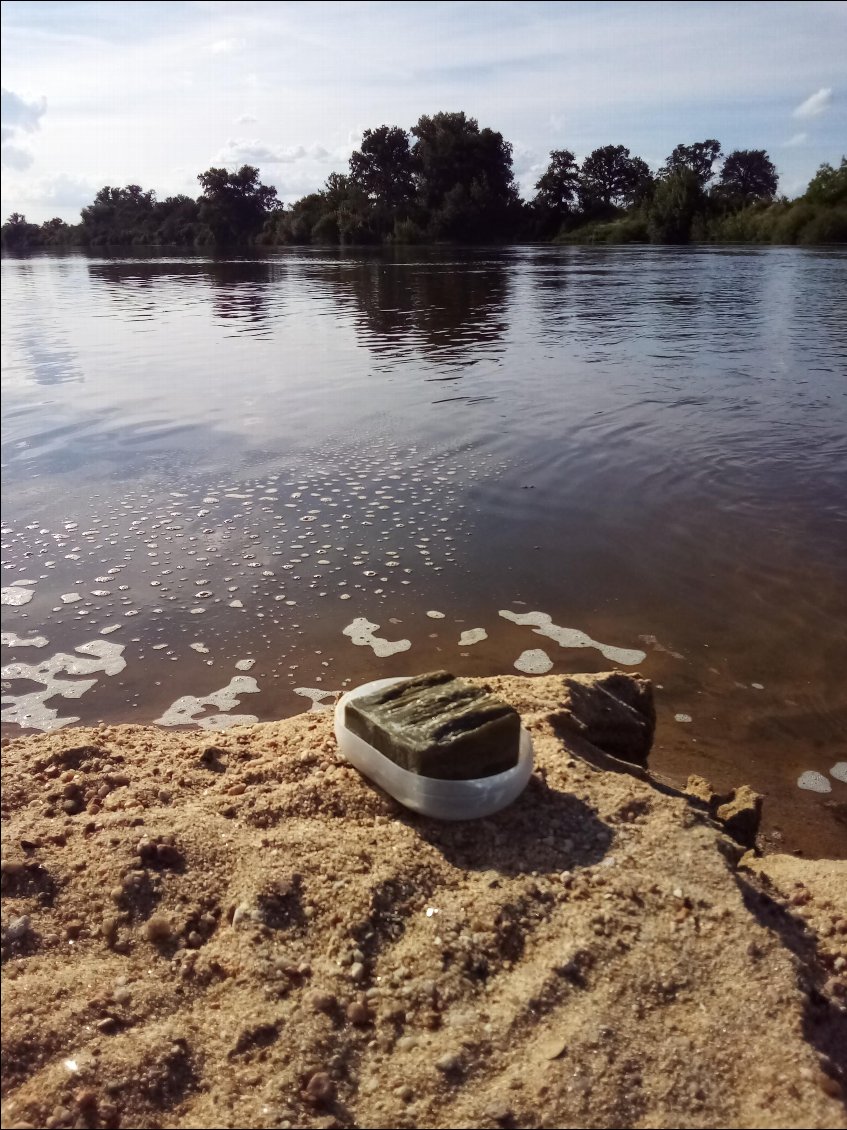 Et salle de bain individuelle.