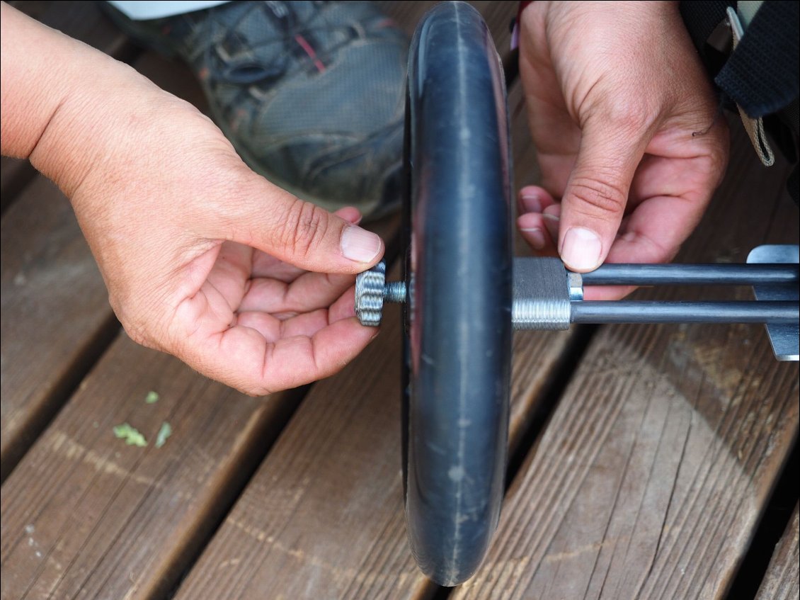 Fixation des roues à l'essieu