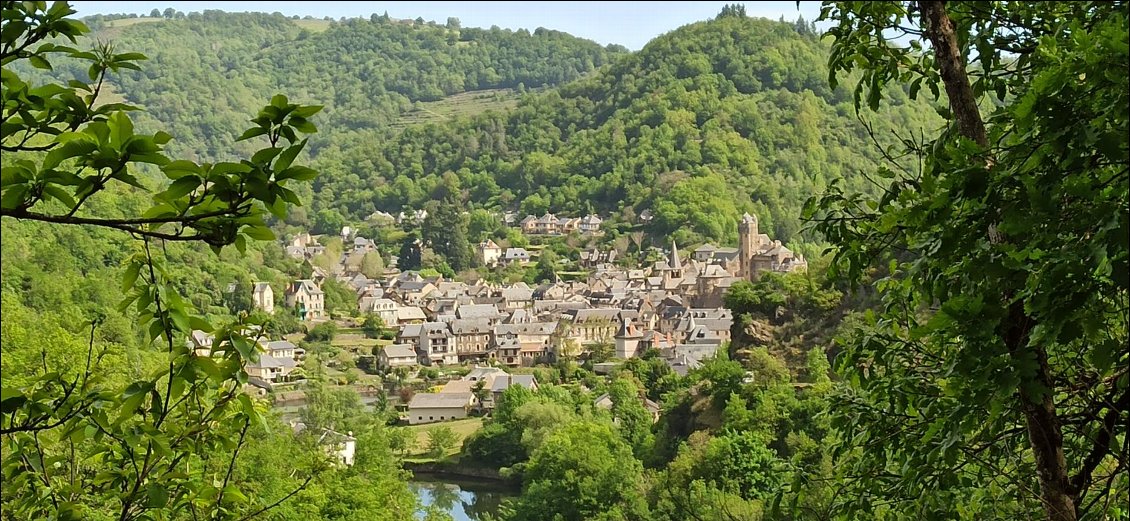 Vue sur Estaing.