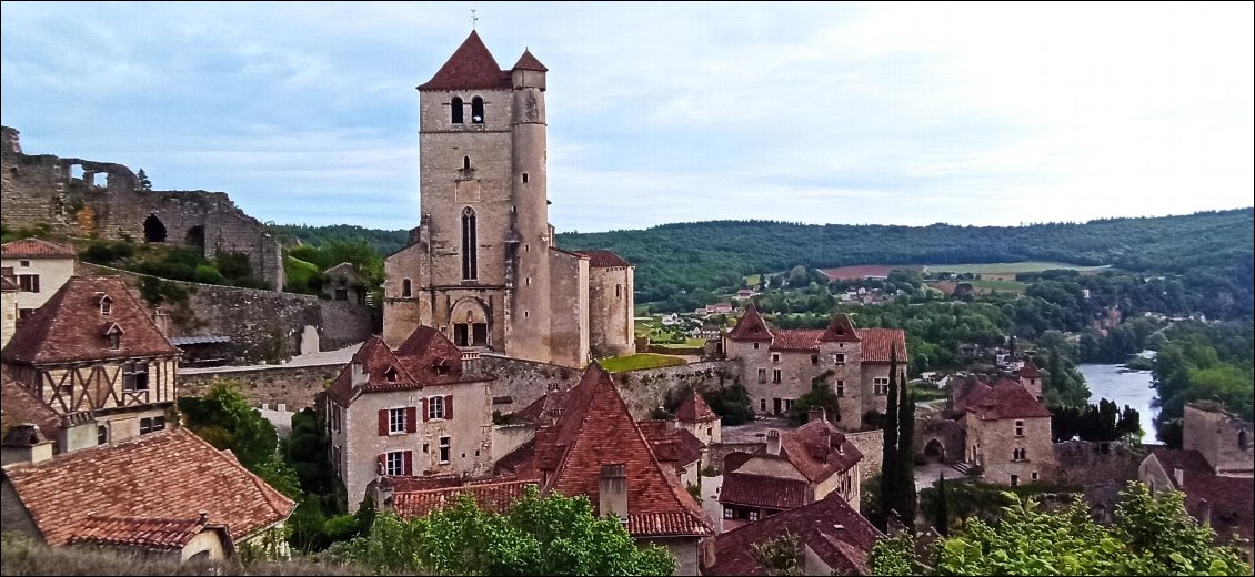 Saint-Cirq Lapopie.