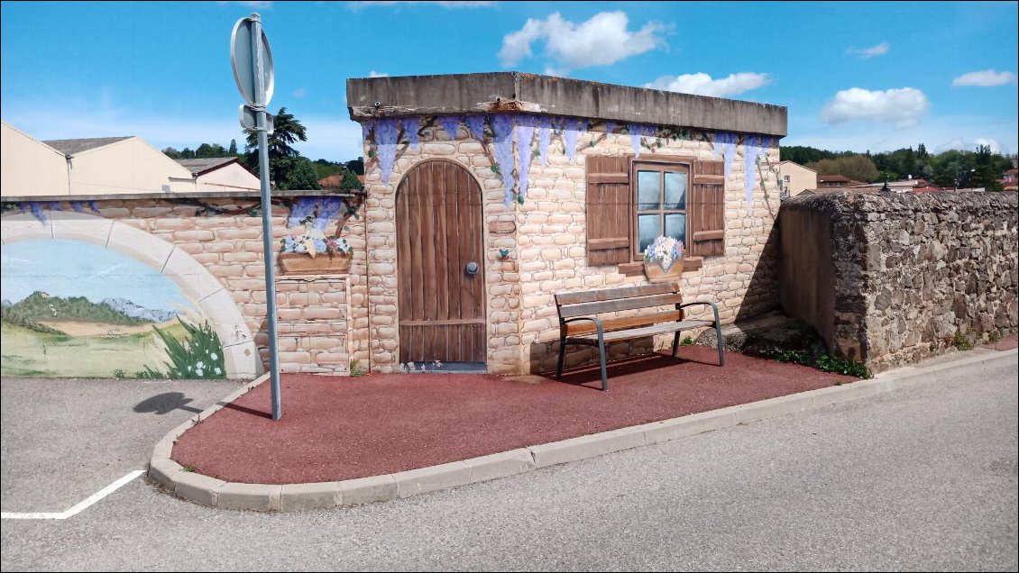 Fresques en trompe-l'oeil