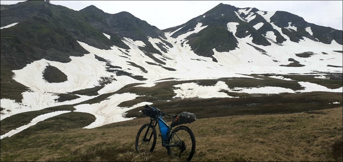 pour atteindre le col de la louze