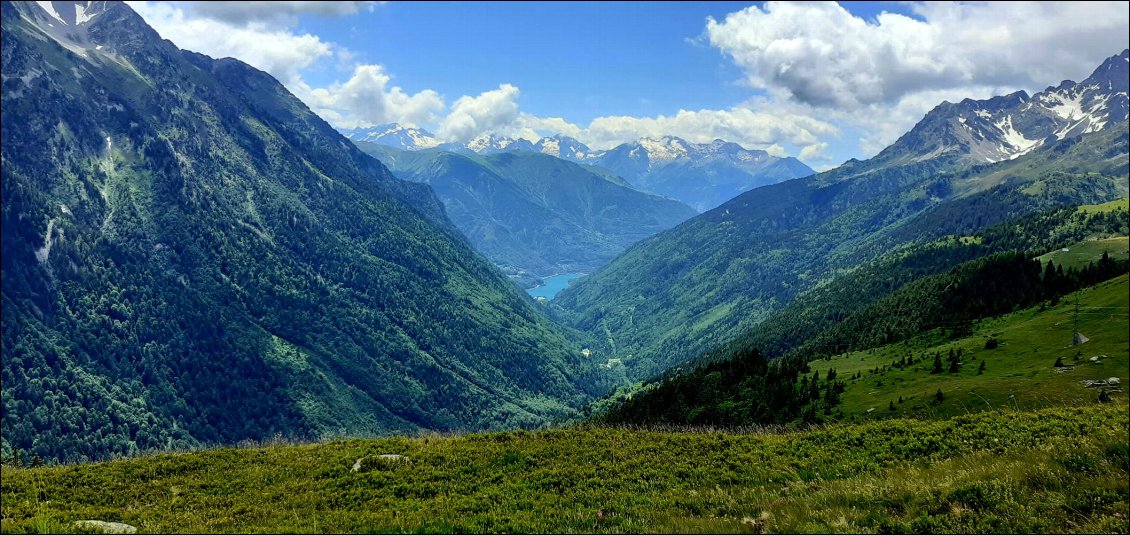 au dessus du Lac grand maison; s'envoler